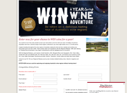 Win a year long wine adventure!