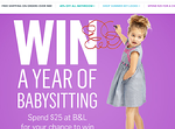 Win a year of babysitting!