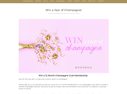 Win a Year of Champagne