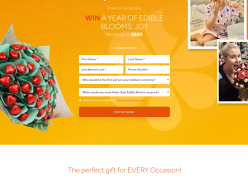 Win a year of Edible Blooms