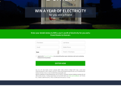 Win a year of electricity for you & a friend!