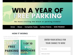 Win a Year of Free Parking