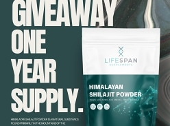 Win a Year of Himalayan Shilajit Powder