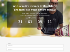 Win a year’s supply of Brookfarm products for your entire family