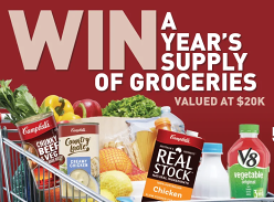 Win a Year's Supply of Groceries