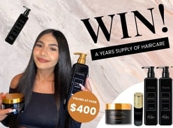 Win a Year's Supply of Haircare