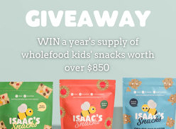 Win a year's supply of healthy family snacks