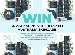 Win a Year's Supply of Hemp Based Skincare Products