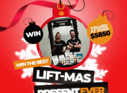 Win a Year's Supply of Protein & Protein Bars, Merch & Functional Trainer Rack