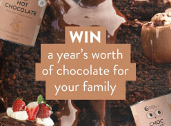Win a Year's Worth of Collagen Hot Chocolate & Choc Whiz