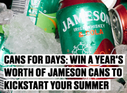 Win a Year's Worth of Jameson Cans