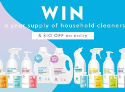 Win a Year Supply of Household Cleaners