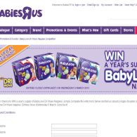 Win a year's supply of BabyLove Dri Wave Nappies