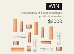 Win a Years Supply of Bespoke Skincare