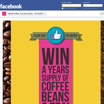 Win a year's supply of coffee beans & tea! - Bahati Coffee, Tea & Snacks
