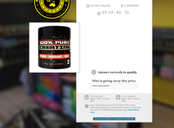 Win a year's supply of Creatine!