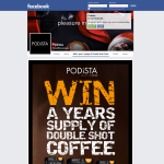 Win a year's supply of double shot coffee!