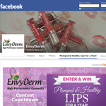 Win a year's supply of EnvyDerm lip pumping gloss! - EnvyDerm