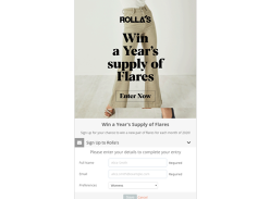 Win a Year's Supply of Flares