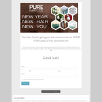 Win a year's supply of hair care products! - Pure Hair Food