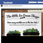 Win a year's supply of ice cream! - Pizza Capers