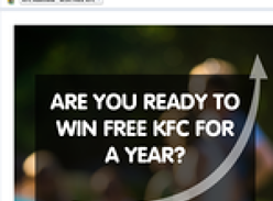 Win a year's supply of KFC!