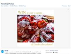 Win a year's supply of Lindt chocolates!