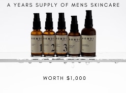 Win a Years Supply of Mens Skincare