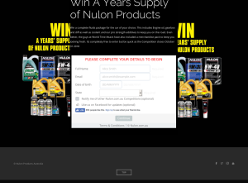 Win A Years Supply of Nulon Products