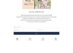 Win a Year's Supply of Pet Food