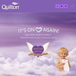 Win a year's supply of Quilton 3 ply toilet tissue!
