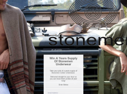 Win A Years Supply Of Stonemen Underwear