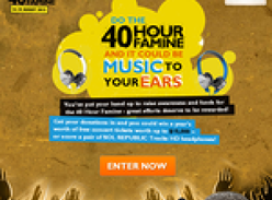 Win a year's worth of free concert tickets or 1 of 15 pairs of Sol Republic headphones!