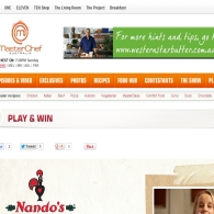 Win a year's worth of free Nando's