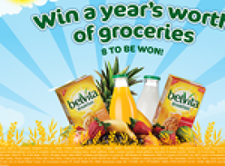 Win a year's worth of groceries!