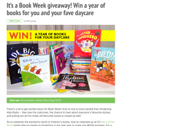 Win a Year's Worth of Kids Books