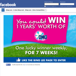 Win a year's worth of Omo
