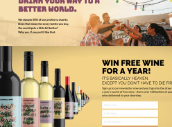Win a Year's Worth of Wine