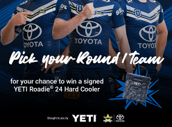 Win a YETI Cooler Signed by the Cowboys NRL Squad