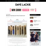 Win a YSL Mascara Vinyl Couture set!