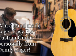Win a Zager Easy Play Custom Guitar and a Deluxe Accessories Pack