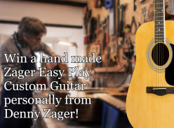 Win a Zager Easy Play Custom Guitar and Deluxe Accessories Package