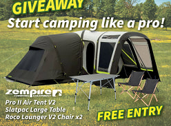 Win a Zempire Pro II Air Tent V2