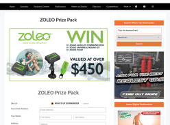 Win a Zoleo Prize Pack!