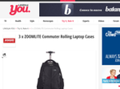 Win a Zoomlite Commuter Rolling Laptop Cases