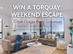 Win Ab2-Night Weekend Escape in Torquay - Melbourne Furnished Apartments