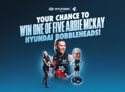 Win 1 of 5 Abbie Mckay Bobbleheads - Carlton Football Club