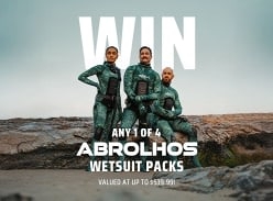 Win 1 of 4 Abrolhos Wetsuit Packs