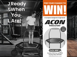 Win an ACON Fitness Rebounder