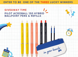 Win 1 of 3 Acroball 150 Hybrid Pens with Refill